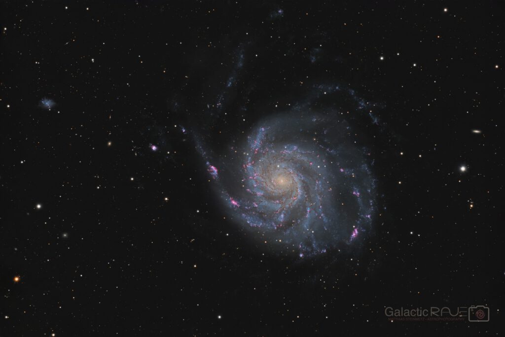 M101, the pinwheel galaxy - a spring classic