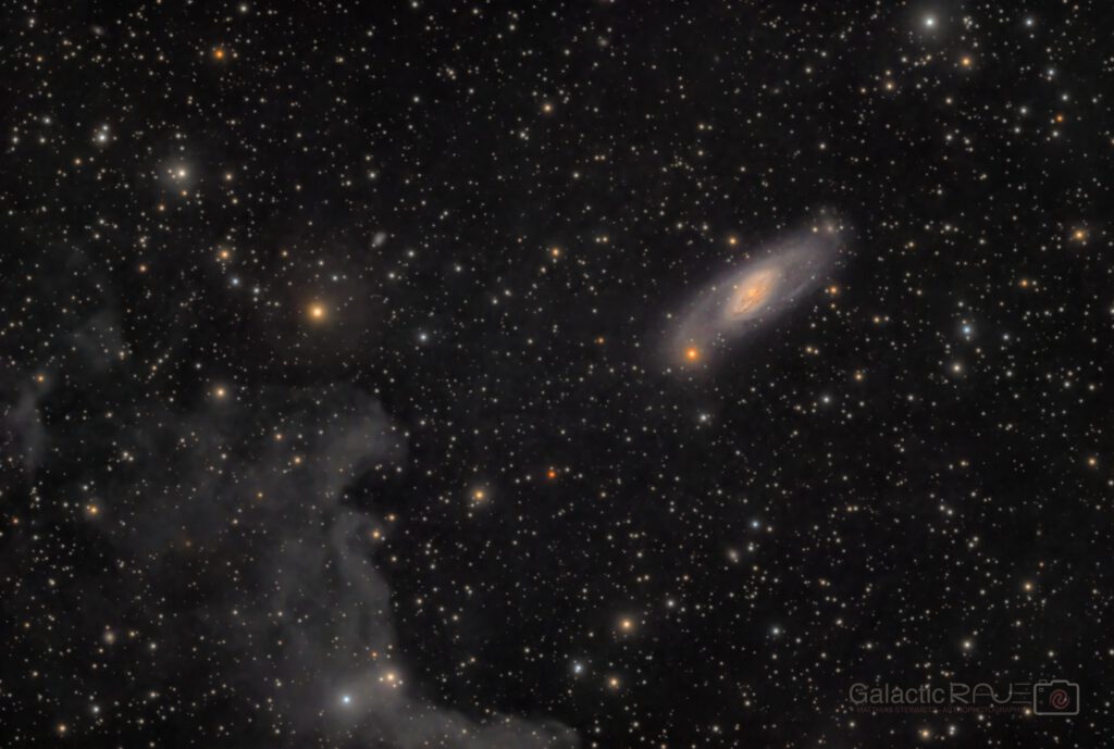 NGC7013 with some Galactic cirrus