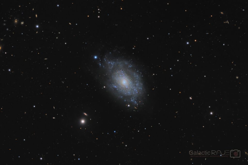 NGC5585 - a barred spiral in Ursa Major