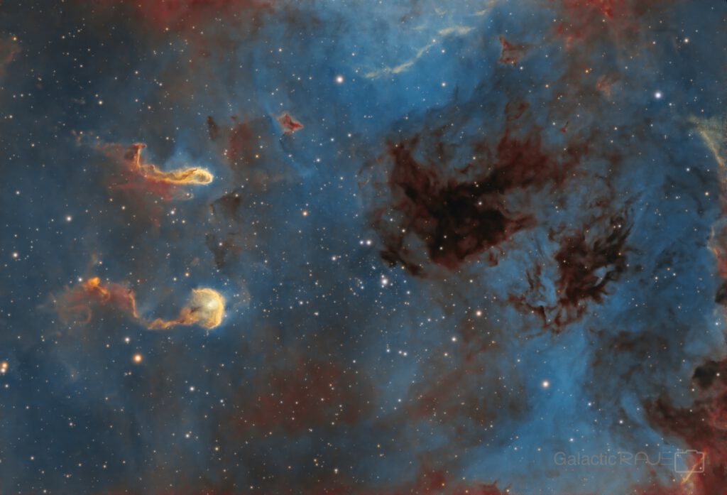 IC410 - tadpoles in SHO Foraxx