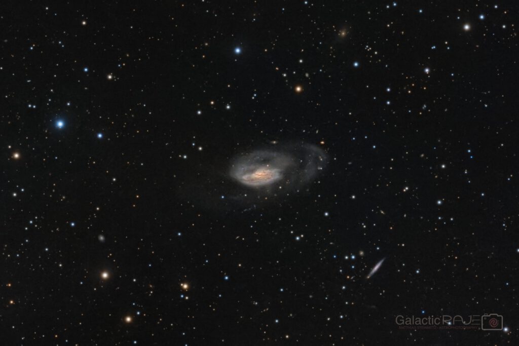 NGC6667 or NGC6668 or NGC6678 - a rarely imaged interesting perturbed disk in Hercules