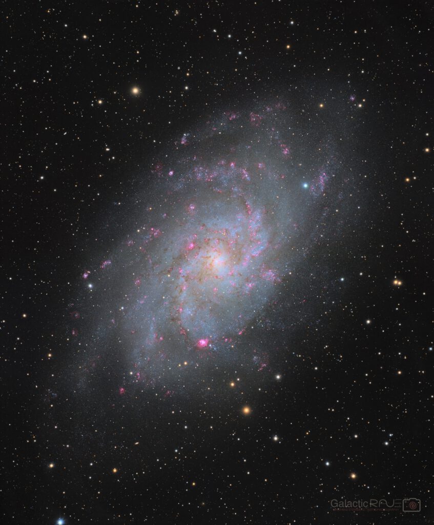 M33 - oh my God! - it is full of stars!