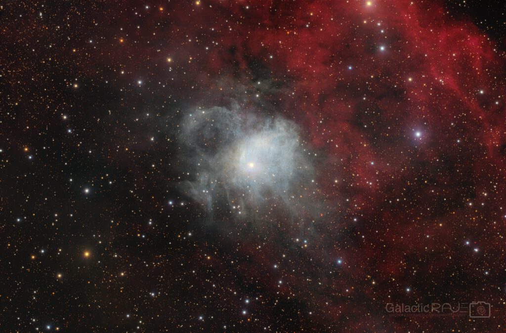 44 Cygni with Reflection Nebula vdB 133