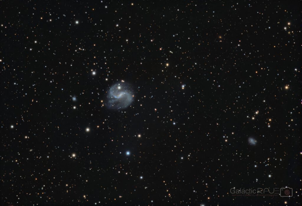 Introducing to astrobin: UGC11124, a barred spiral in Hercules