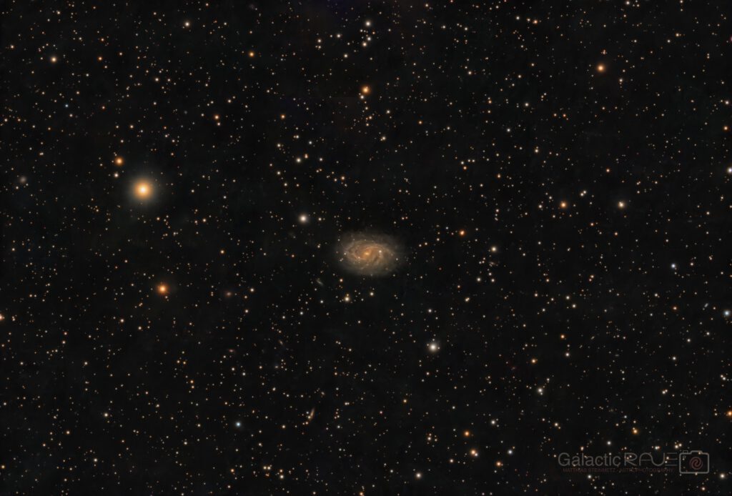 Astrobin debut - introducing NGC 6916 in Cygnus - another "hidden galaxy"