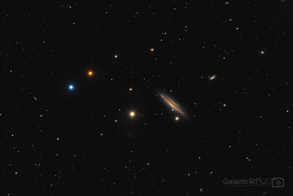 NGC4217 - out of the shadow