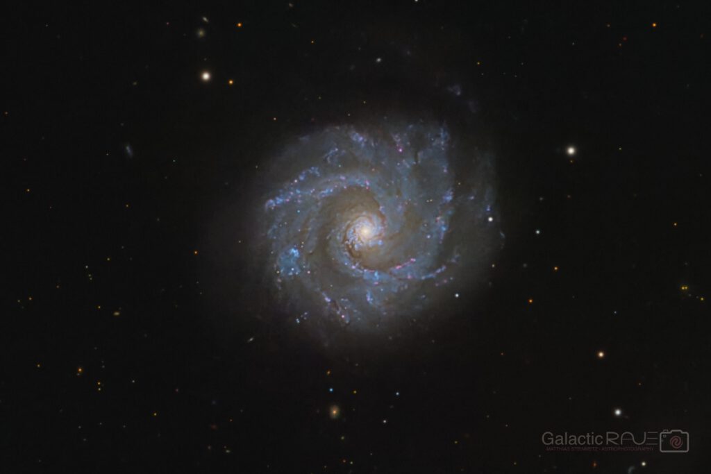 NGC3631 a.k.a. Arp27: a grand design Sc spiral galaxy