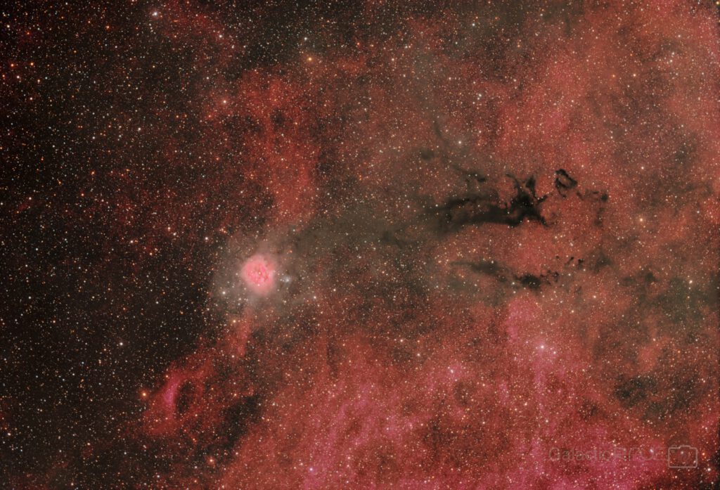 Cocoon nebula and environment