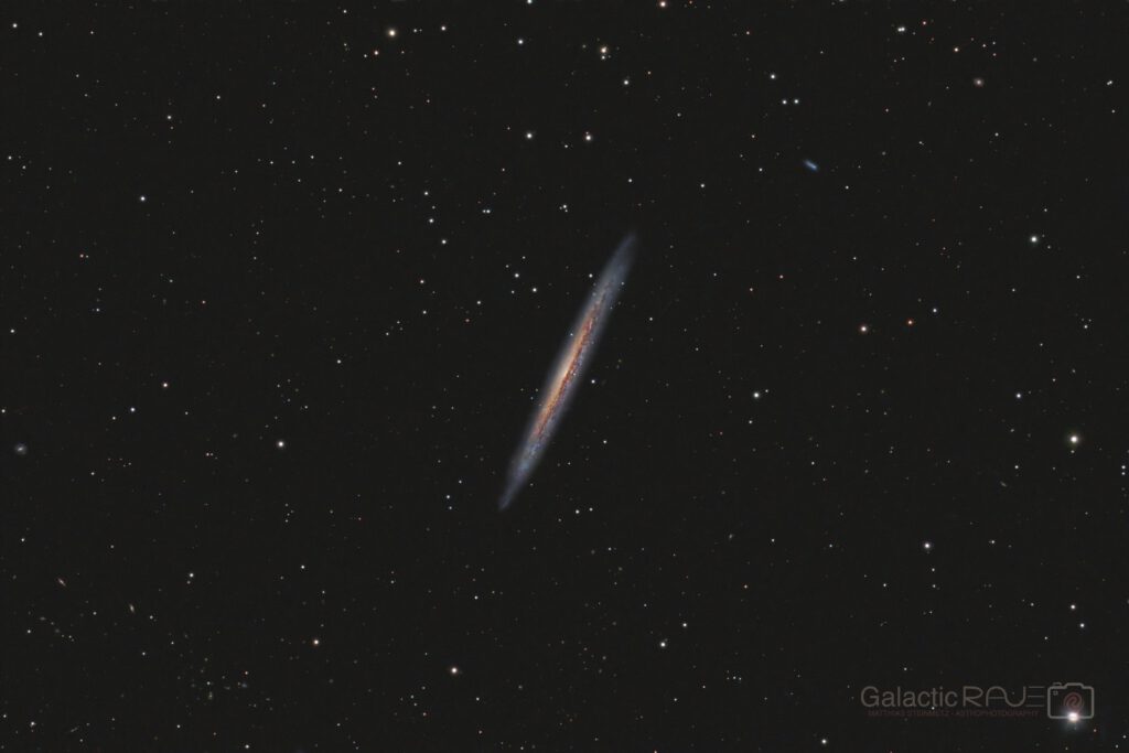 NGC5906/5907 in Draco - the splinter galaxy