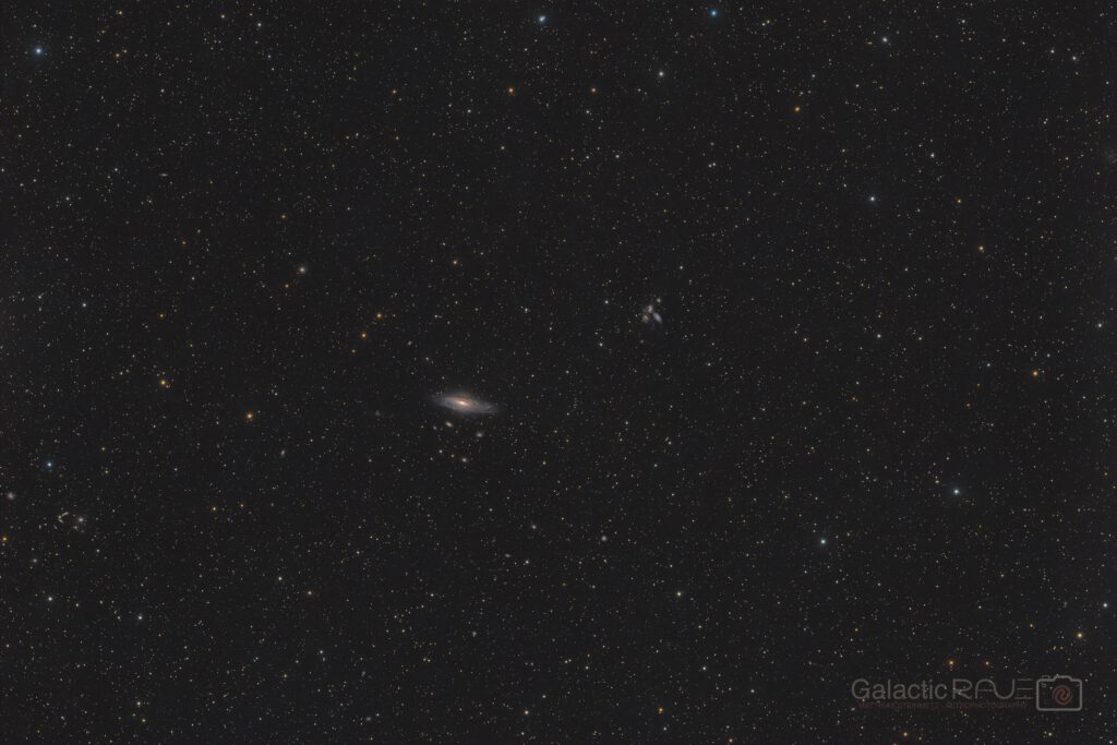 Deer Lick group, Stephan's Quintett and lots of background galaxies in a wide field