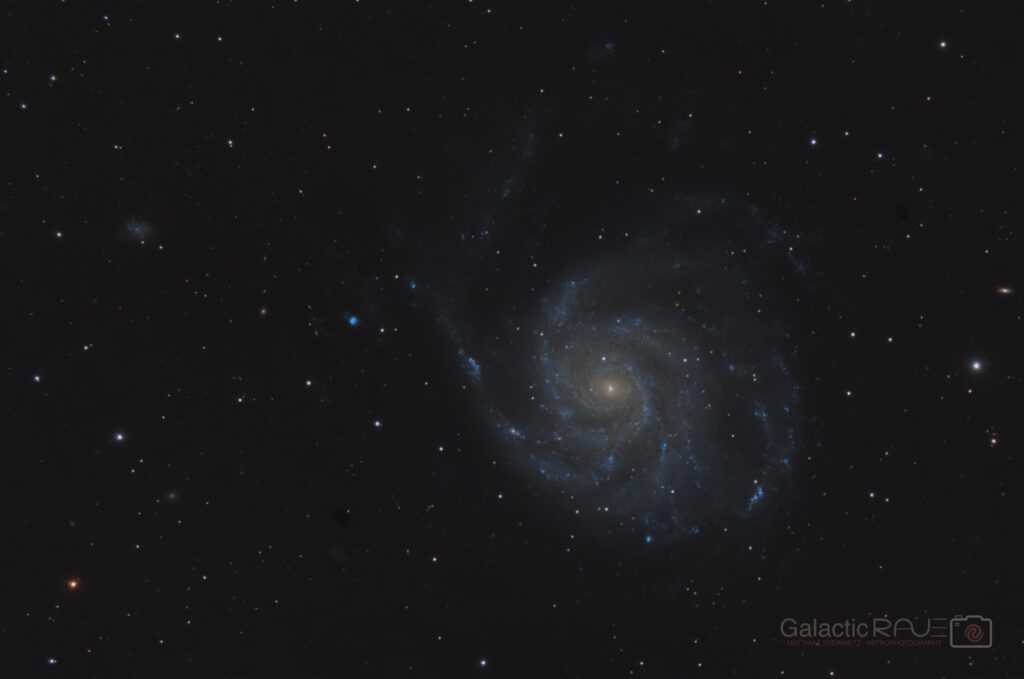 SN2023ixf/M101 on 20230524 compared to M101 two years ago