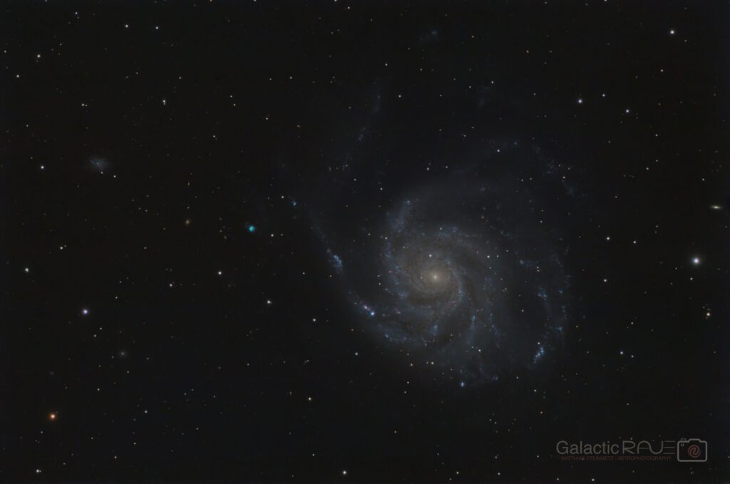 SN2023ixf/M101 on 20230524 compared to M101 two years ago