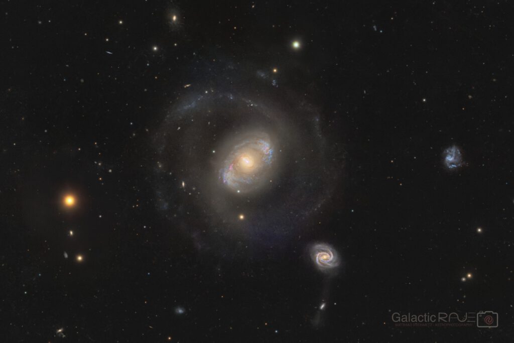 NGC4151 - Sauron's eye with NGC4156