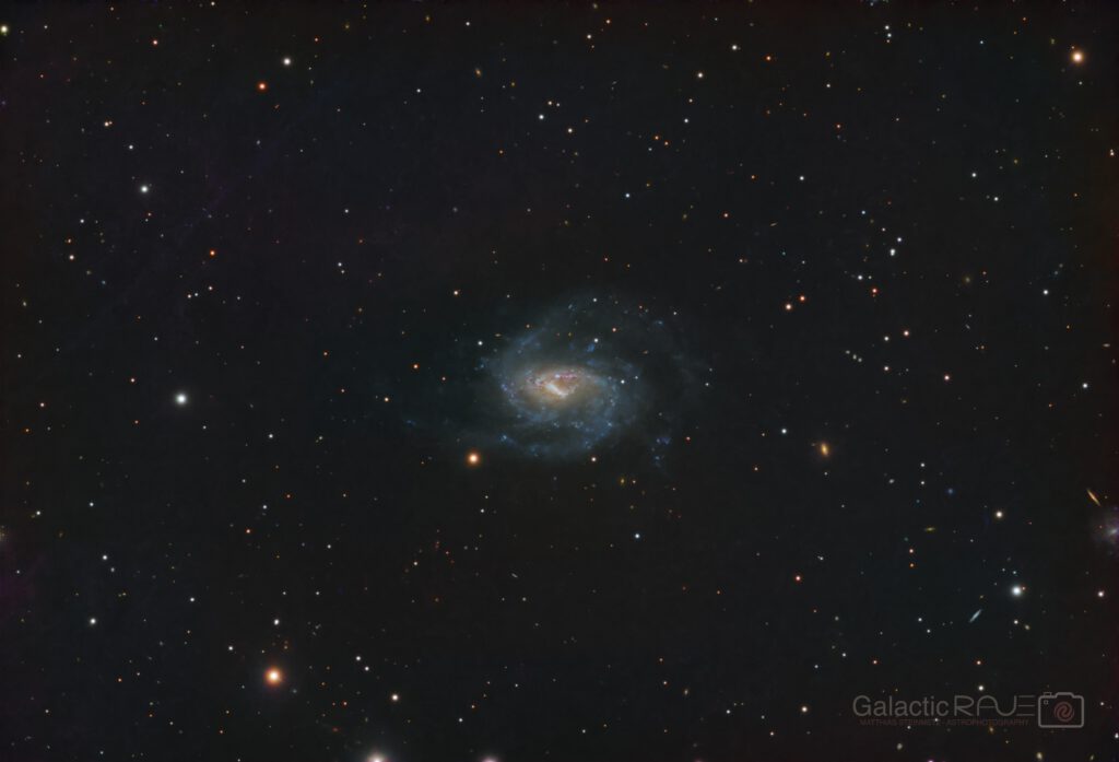 NGC6140 - a faint extended barred spiral in Draco