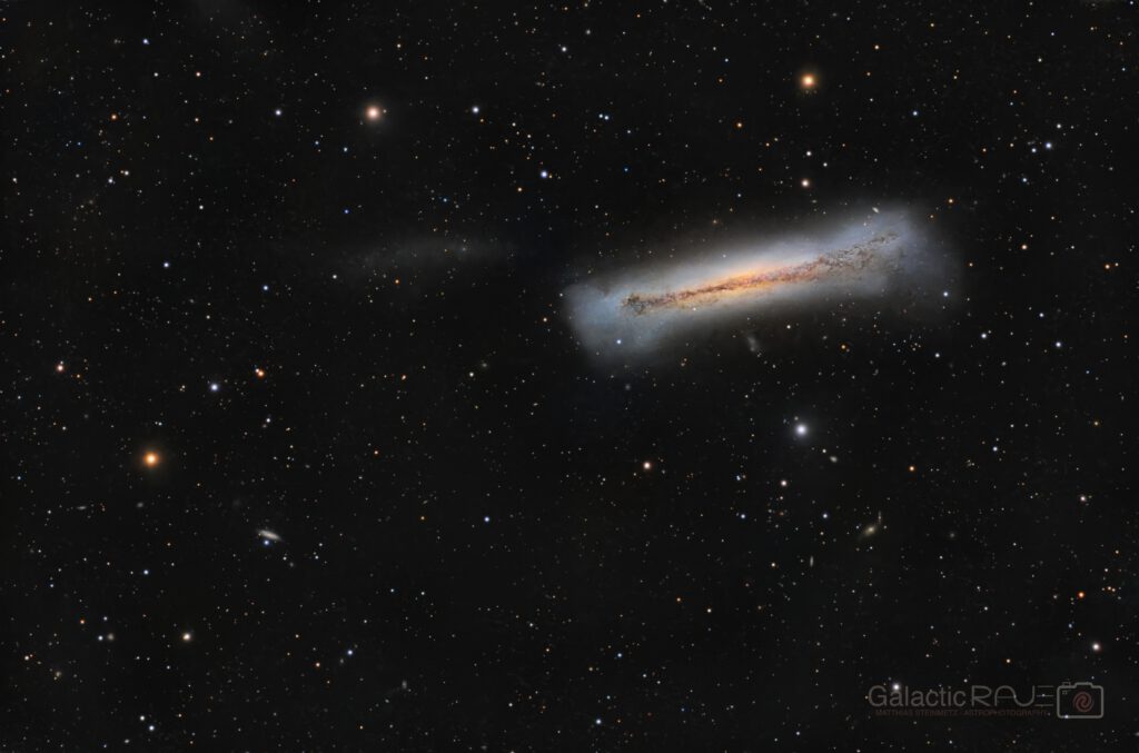 NGC3628 - the Hamburger Galaxy