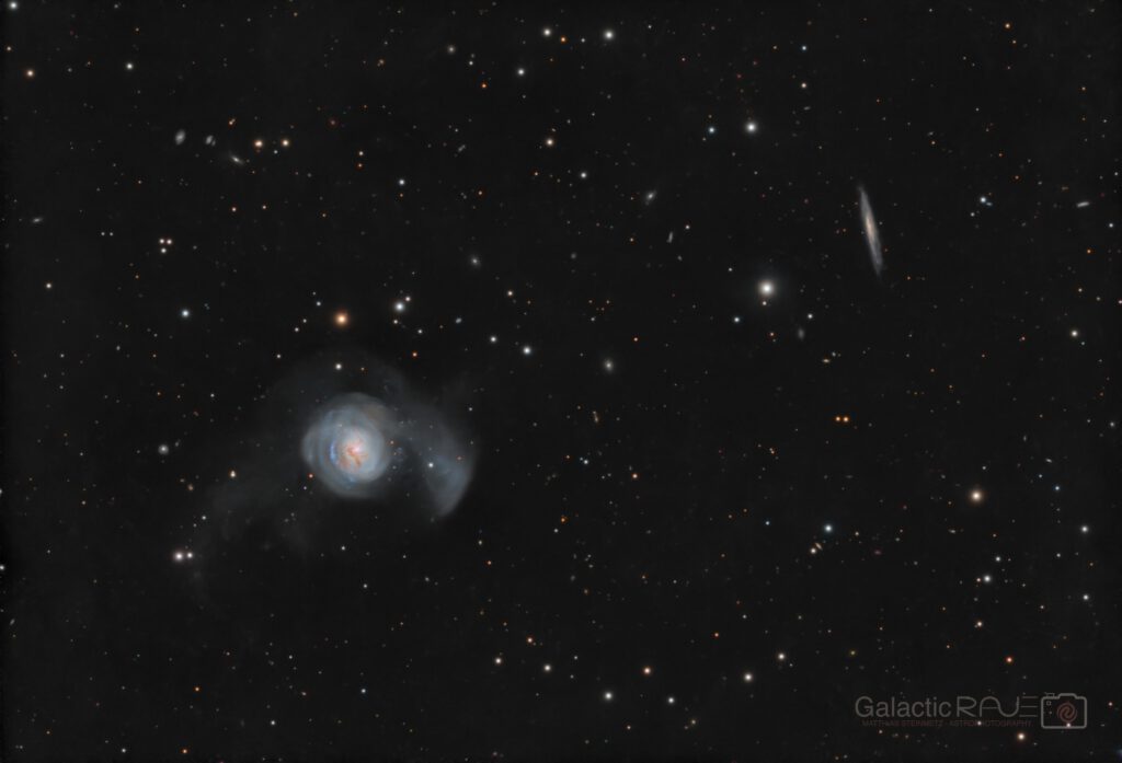 NGC2782 a.k.a. Arp 215 - a rarely imaged merger remnant in the constellation Lynx