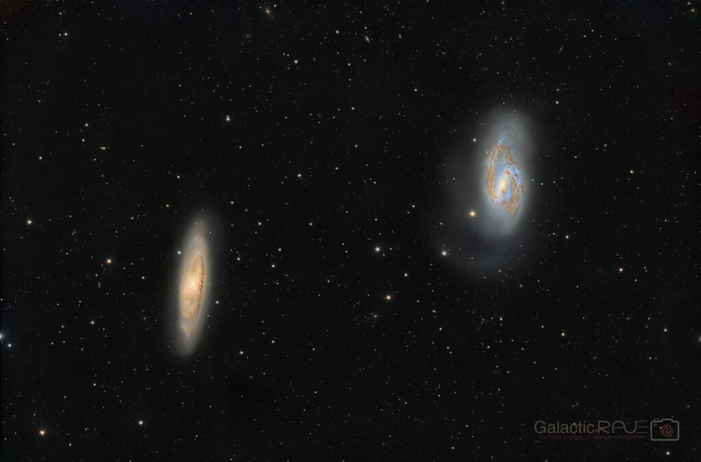 M65 and M66 in Leo