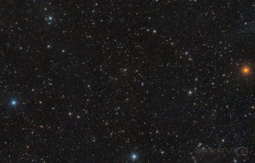 Galaxy Clusters Abell 2197 & 2199 - part of the Hercules supercluster