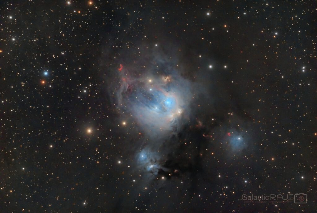 NGC 7129, a reflection nebula in Cepheus