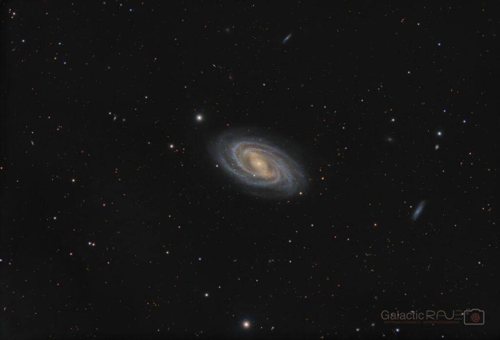 The barred spiral galaxy M109 in Ursa Major