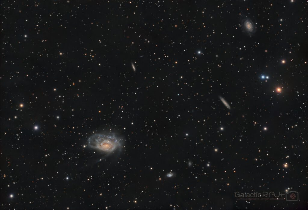 NGC 1961 (a.k.a Arp 184 or IC2133) and friends in Camelopardalis