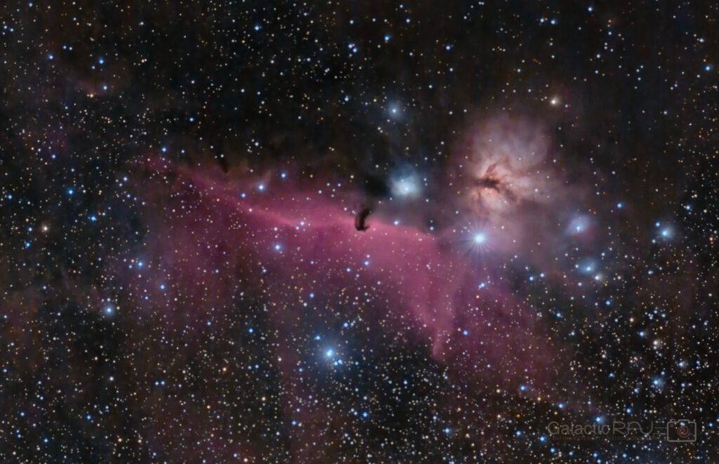 Orion under desert skies