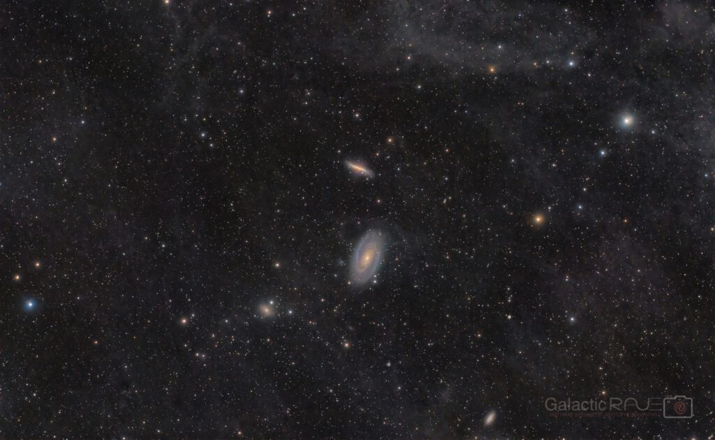 M81 and M82 with some Galactic cirrus