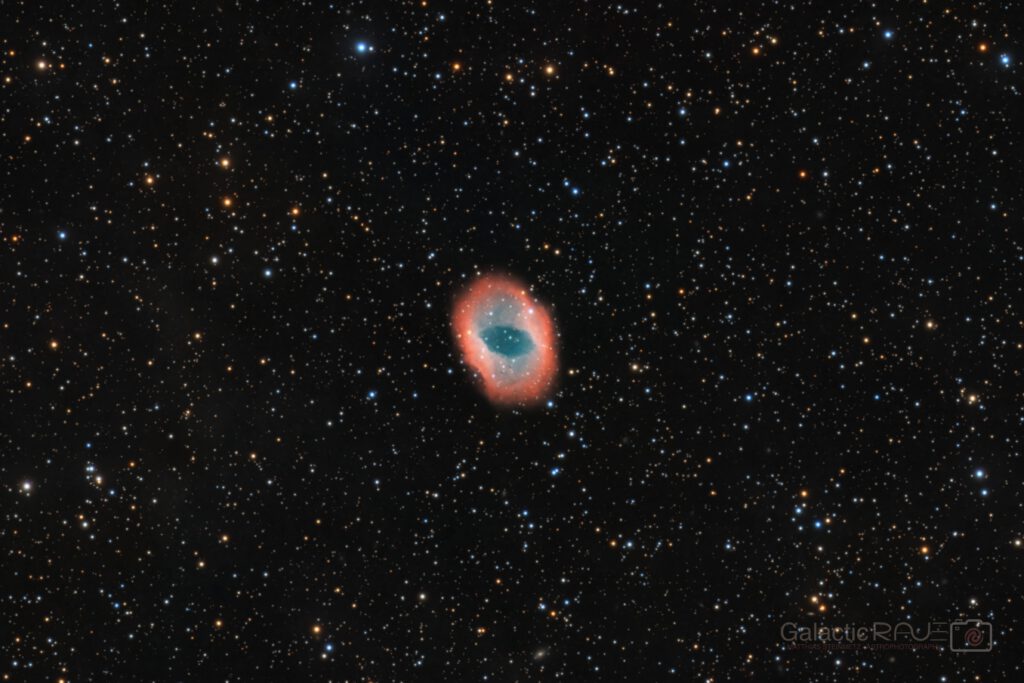 Planetary Nebula Abell 80 — a fading stellar remnant in Lacerta