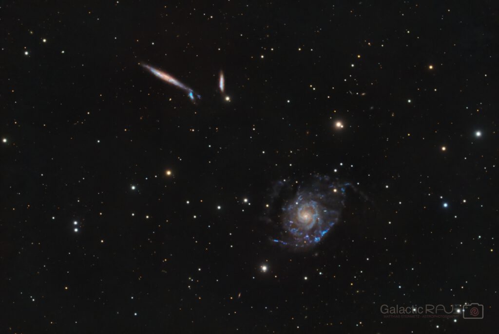 NGC2805 and friends - a.k.a. Holmberg 124