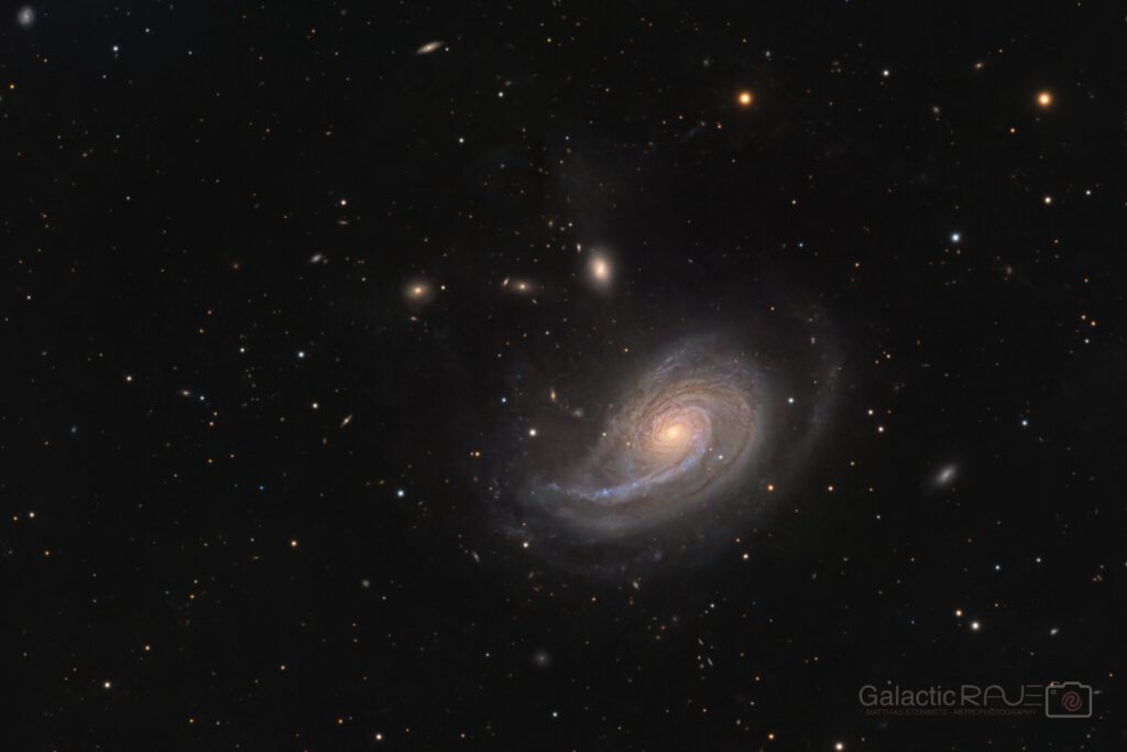 NGC772 aka Arp 78 with an elongated spiral arm