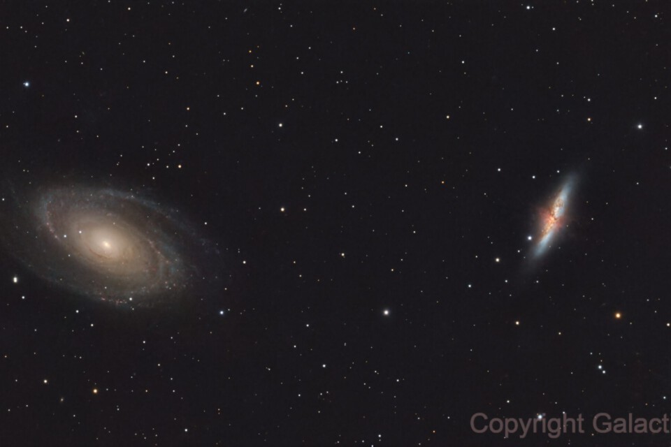M81 and M82 taken with a smart Telescope (SeeStar S50)