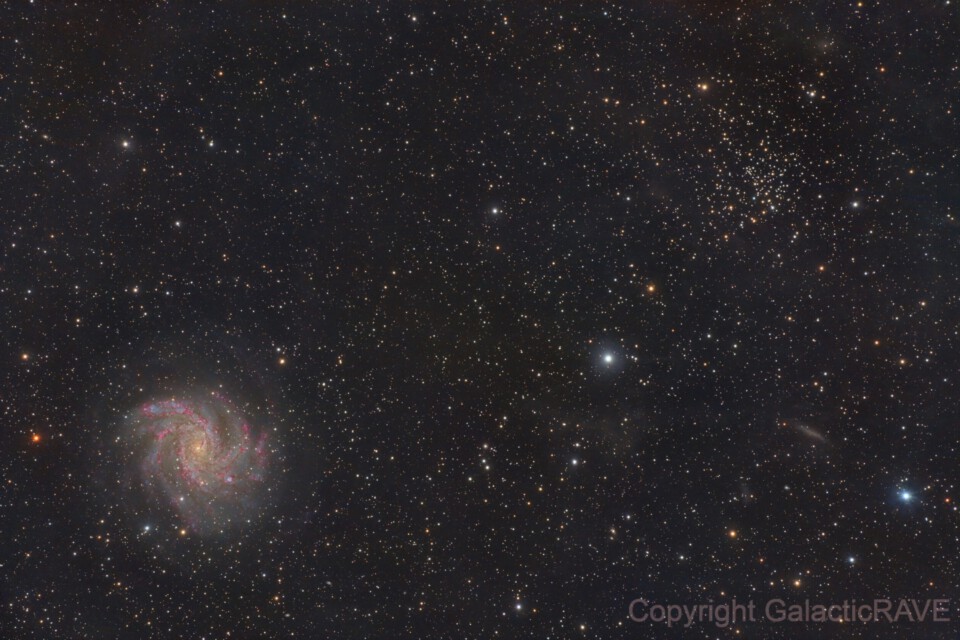 NGC 6946 and M52