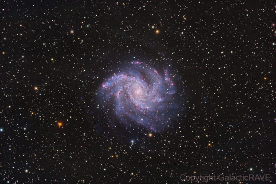 Fireworks galaxy NGC6946 dereddened