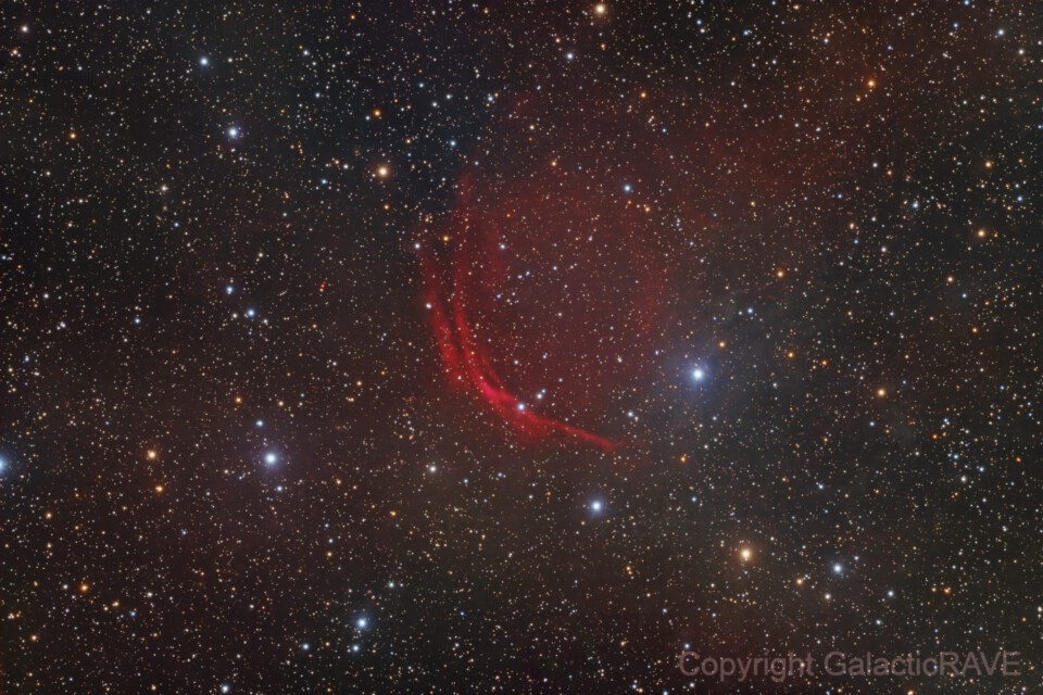 Planetary nebula Sh2-176 in Cassiopeia